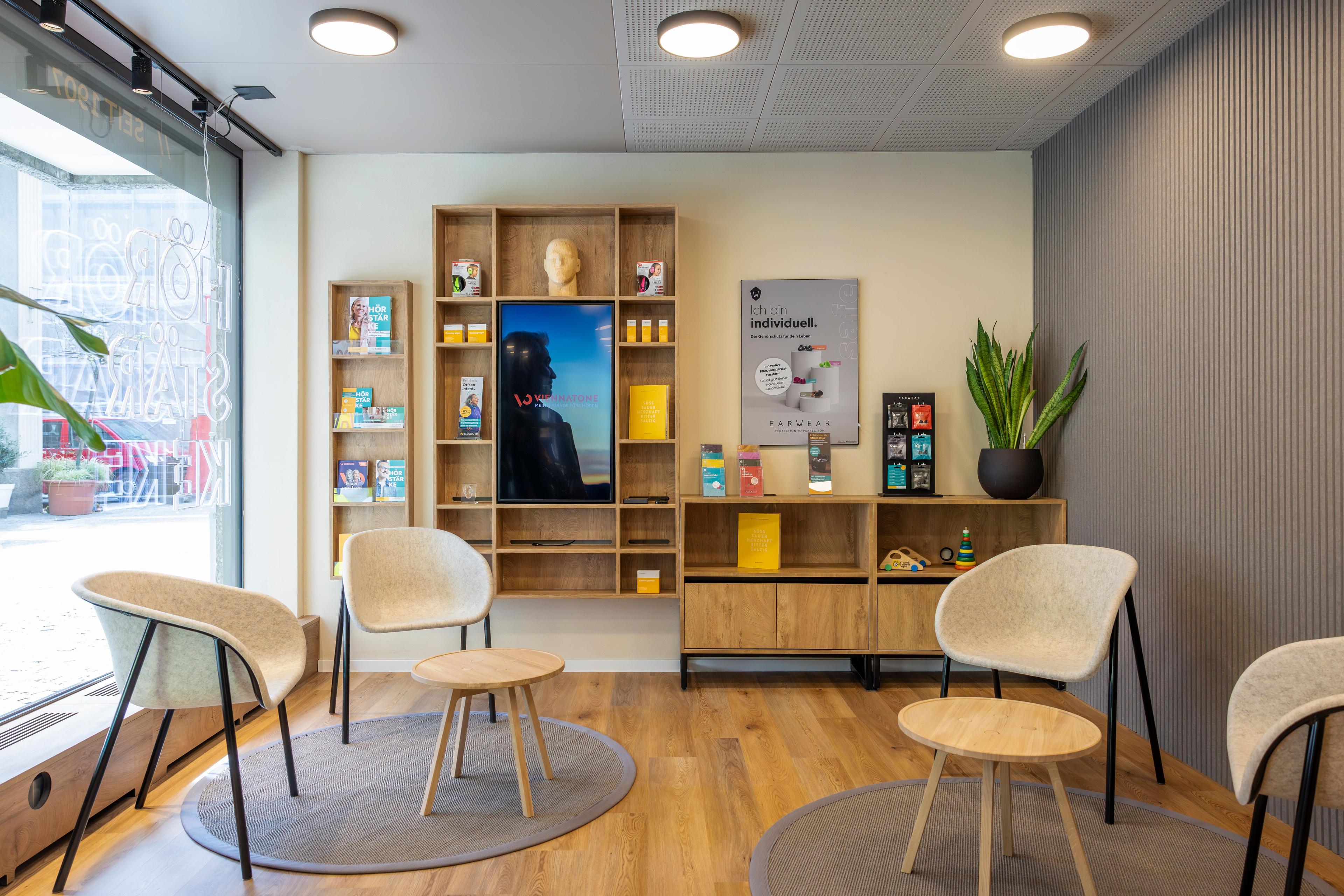 Das Neuroth-Hörcenter in Visp von innen