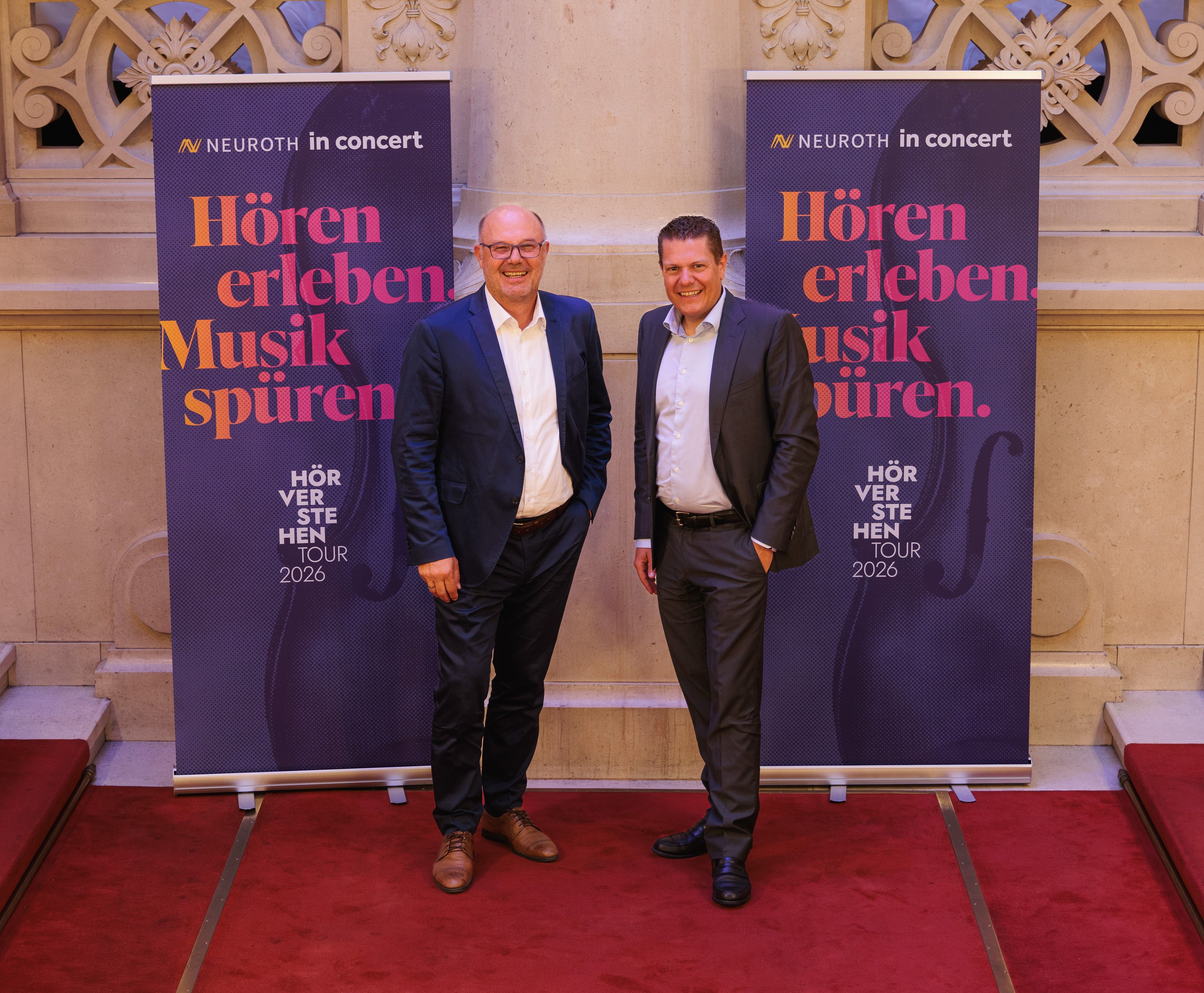 Josef Harb (ÖGK) beim HörVerstehen-Konzert in Graz
