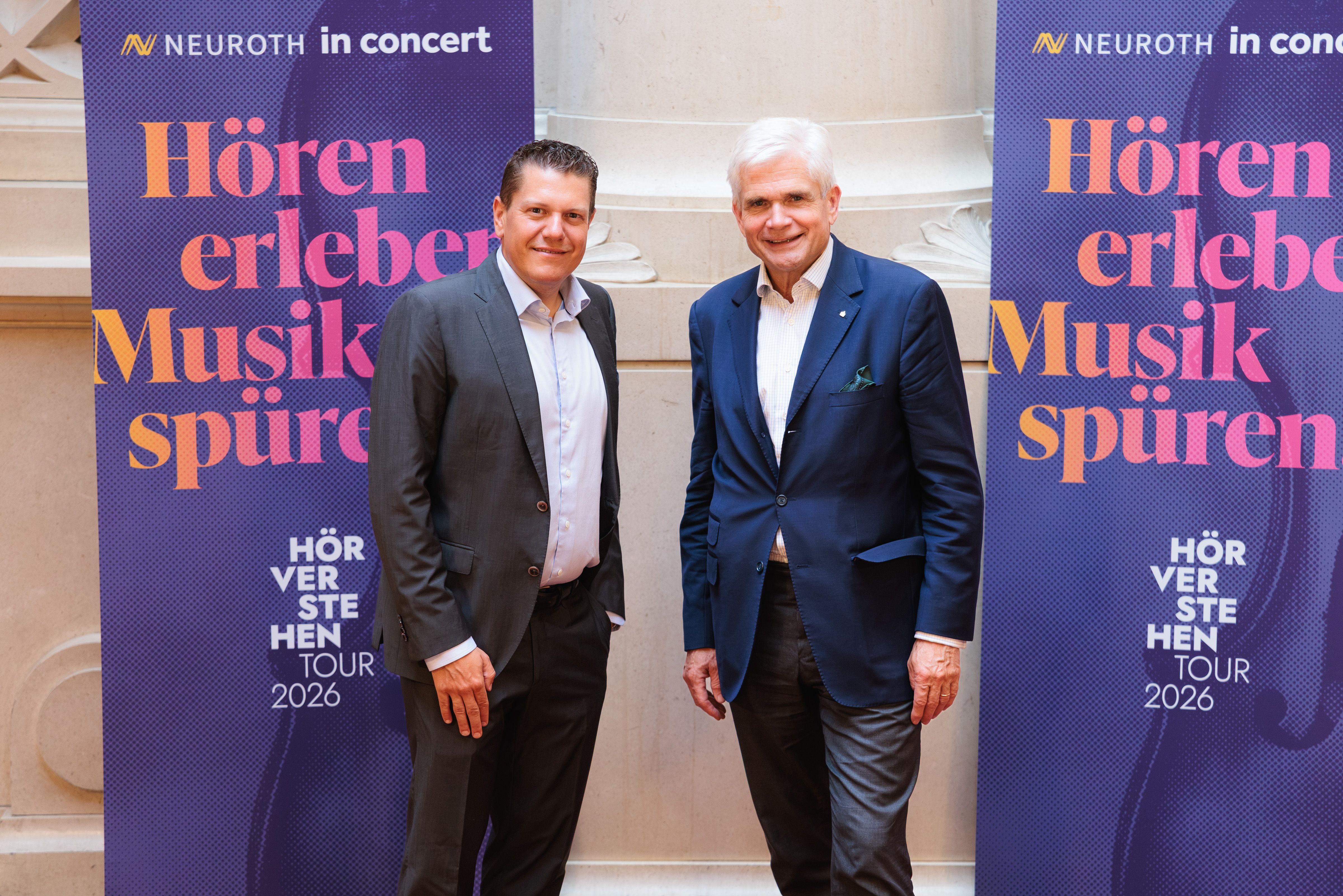 Georg Bucher (Sparkasse) beim HörVerstehen-Konzert in Graz