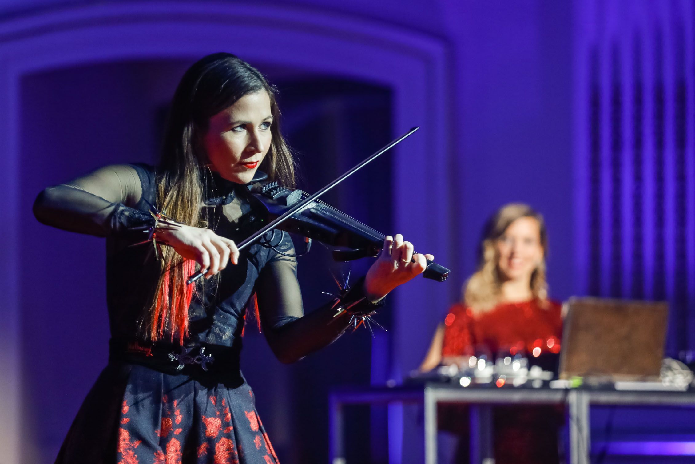 Auftritt Geigerin Mia Nova